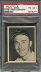 1940 CINCINNATI REDS TEAM ISSUE JAMES A. RIPPLE TEAM ISSUE PSA VG-EX 4