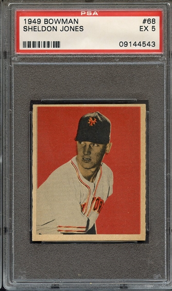 1949 BOWMAN 68 SHELDON JONES PSA EX 5