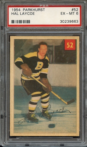 1954 PARKHURST 52 HAL LAYCOE PSA EX-MT 6