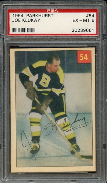 1954 PARKHURST 54 JOE KLUKAY PSA EX-MT 6