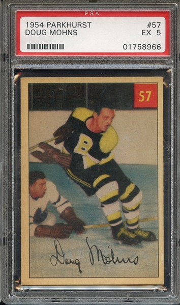 1954 PARKHURST 57 DOUG MOHNS PSA EX 5