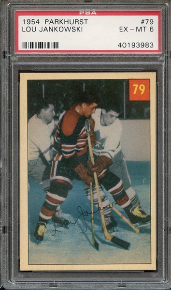 1954 PARKHURST 79 LOU JANKOWSKI PSA EX-MT 6