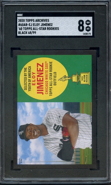 2020 TOPPS ARCHIVES 60 AR EL ELOY JIMENEZ SGC NM-MT 8