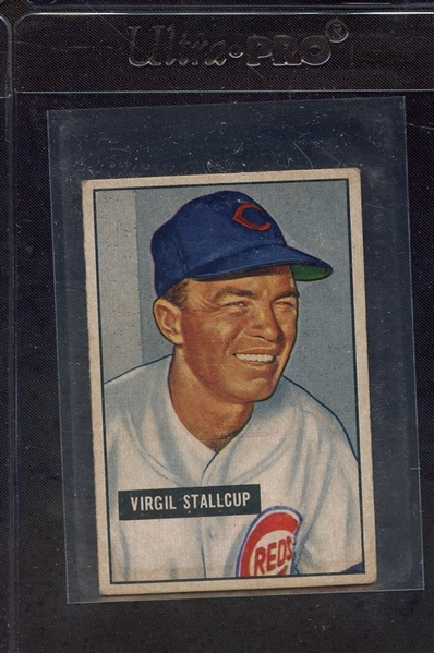 1951 BOWMAN 108 VIRGIL STALLCUP