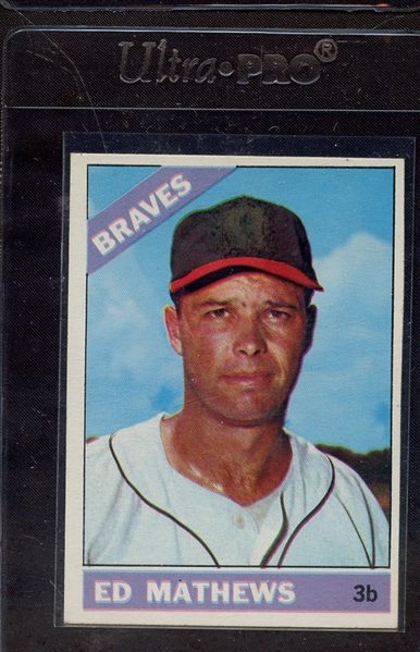 1966 TOPPS 200 EDDIE MATHEWS