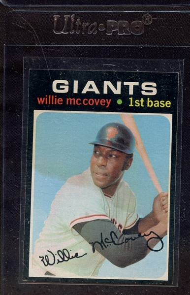 1971 TOPPS 50 WILLIE MCCOVEY