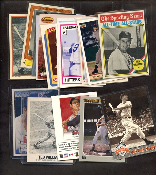 (16) DIFFERENT TED WILLIAMS LOT