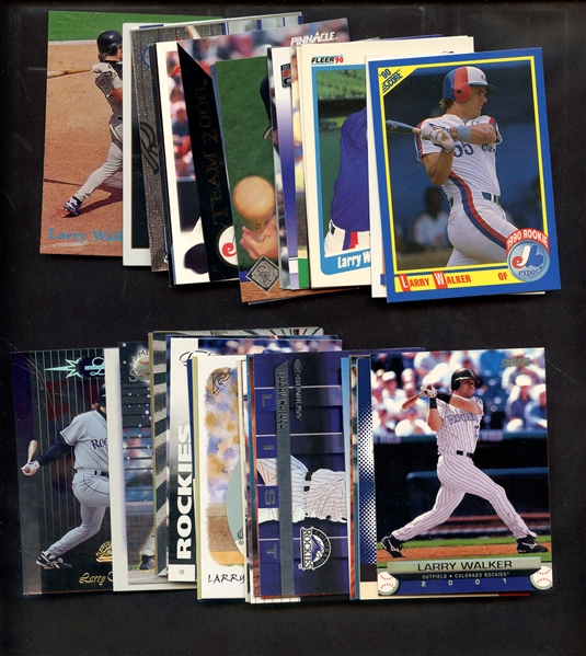 (46) DIFFERENT LARRY WALKER LOT