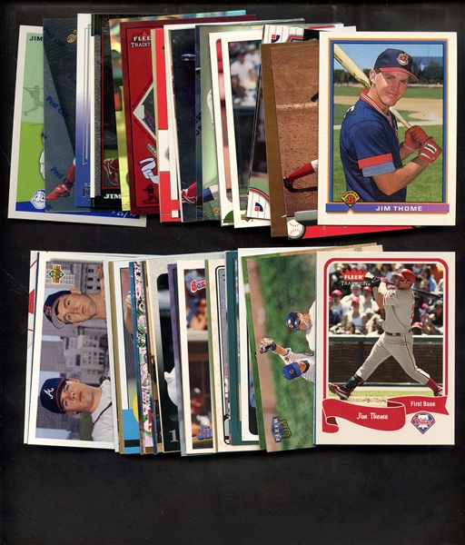 (54) DIFFERENT JIM THOME LOT W/ ROOKIE