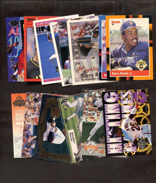 (16) DIFFERENT BARRY BONDS LOT