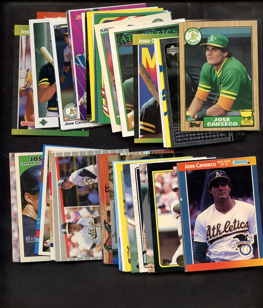 (59) DIFFERENT JOSE CANSECO LOT