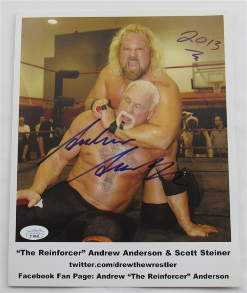 Andrew Anderson Signed Auto Autograph 8x10 Photo JSA TT56646