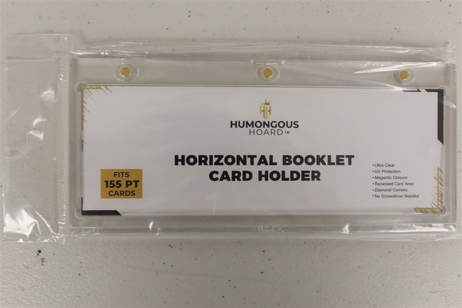 (1) Humongous Hoard Horizontal Magnetic Booklet Holder