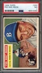 1956 TOPPS 260 PEE WEE REESE PSA NM 7