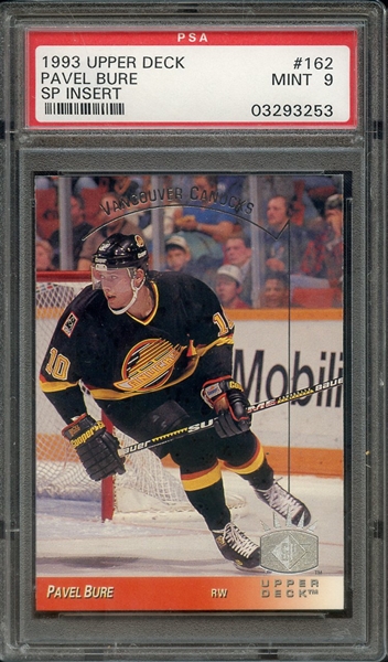 1993 SP 162 PAVEL BURE PSA MINT 9