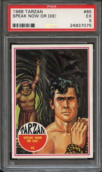 1966 TARZAN 65 SPEAK NOW OR DIE! PSA EX 5