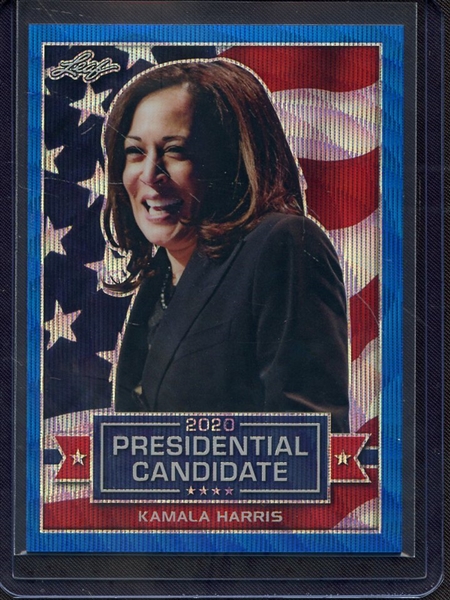 2019 LEAF 2020 PRESIDENTIAL PRISMATIC WAVE BLUE KAMALA HARRIS 18/20