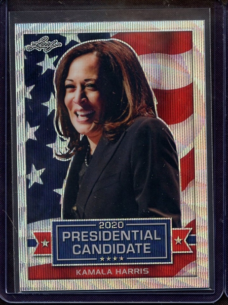 2019 LEAF 2020 PRESIDENTIAL PRISMATIC WAVE SILVER KAMALA HARRIS