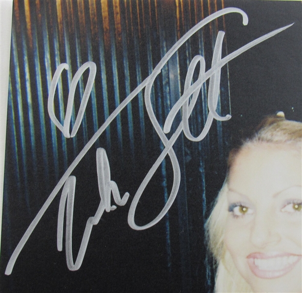 Trish Stratus WWE Diva Signed Auto Autograph 8x10 Photo JSA TT56862