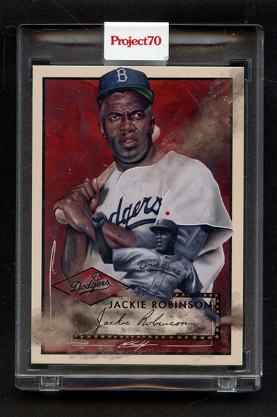 2021 TOPPS PROJECT 70 884 JACKIE ROBINSON