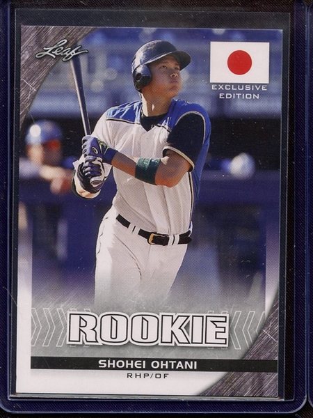 2018 LEAF EXCLUSIVE EDITION SHOHEI OHTANI