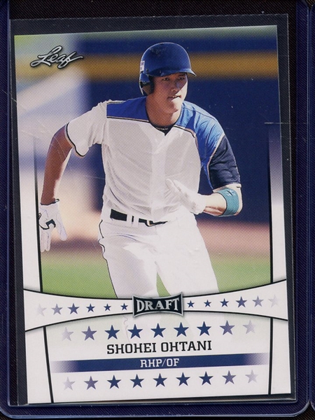 2018 LEAF DRAFT SHOHEI OHTANI