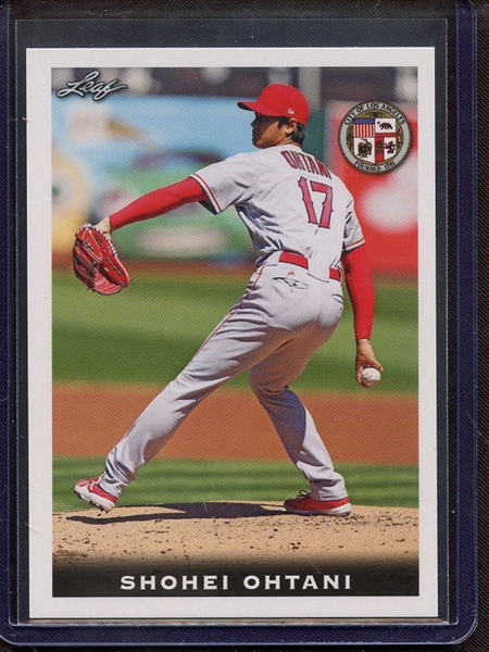 2018 LEAF NATIONAL ROOKIE-2 SHOHEI OHTANI