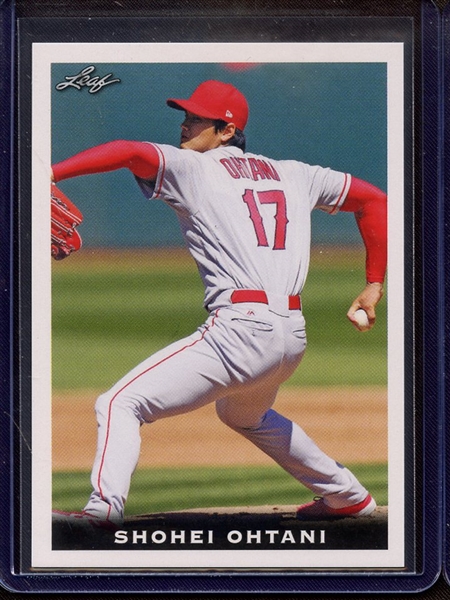 2018 LEAF NATIONAL 37 SHOHEI OHTANI