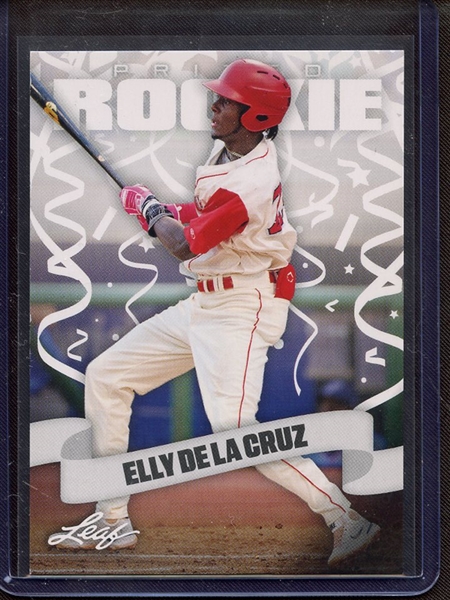 2023 LEAF PRIZED ROOKIE ELLY DE LA CRUZ