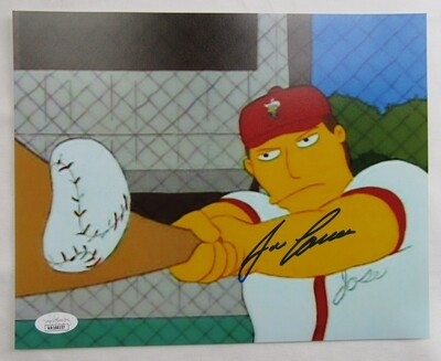 Jose Canseco Signed Auto Autograph 8x10 Simpsons Homer At The Bat Photo JSA Witness COA