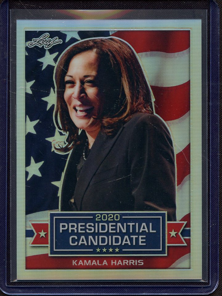 Lot Detail - 2019 LEAF 2020 PRESIDENTIAL CANDIDATE PRISMATIC SILVER ...