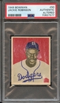 1949 BOWMAN 50 JACKIE ROBINSON PSA AUTHENTIC ALTERED