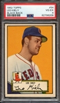 1952 TOPPS 54 LEO KIELY BLACK BACK PSA VG-EX 4