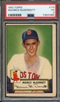 1952 TOPPS 119 MAURICE McDERMOTT PSA VG 3