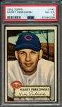 1952 TOPPS 142 HARRY PERKOWSKI PSA VG-EX 4