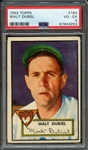 1952 TOPPS 164 WALT DUBIEL PSA VG-EX 4