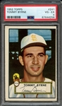 1952 TOPPS 241 TOMMY BYRNE PSA VG-EX 4