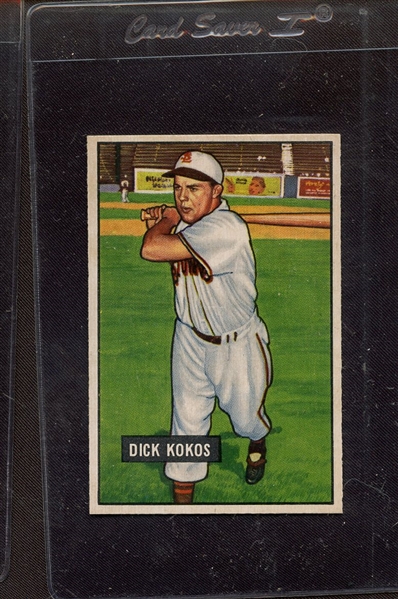 1951 BOWMAN 68 DICK KOKOS