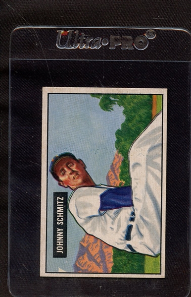 1951 BOWMAN 69 JOHNNY SCHMITZ