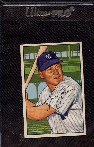 1952 BOWMAN 161 JACKIE JENSEN