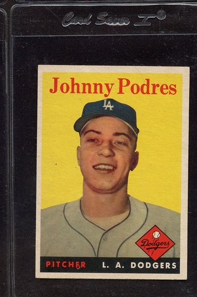 1958 TOPPS 120 JOHNNY PODRES 