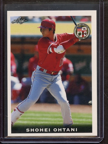 2018 LEAF NATIONAL ROOKIE NSCC 01 SHOHEI OHTANI