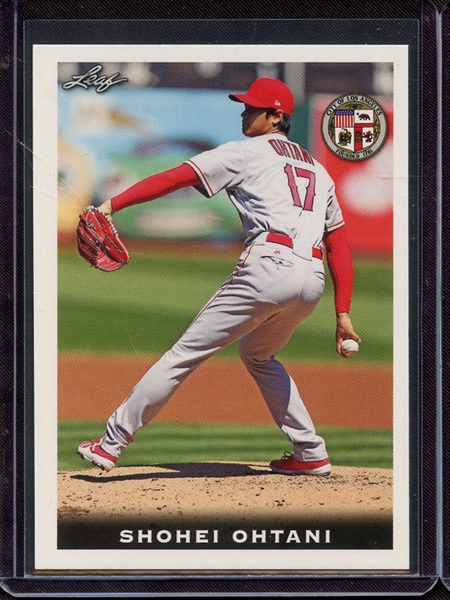 2018 LEAF NATIONAL ROOKIE NSCC 02 SHOHEI OHTANI