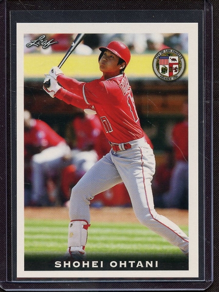 2018 LEAF NATIONAL ROOKIE NSCC 03 SHOHEI OHTANI