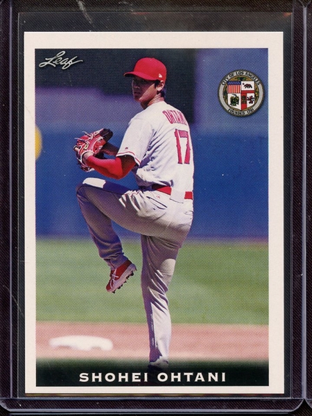 2018 LEAF NATIONAL ROOKIE NSCC 04 SHOHEI OHTANI