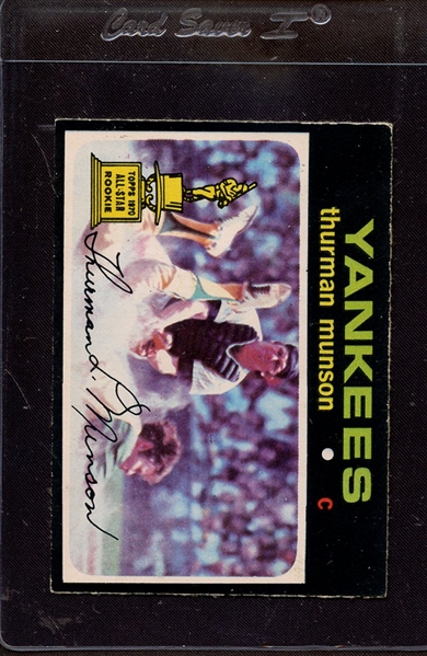 1971 O-PEE-CHEE 5 THURMAN MUNSON