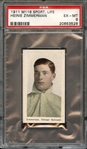 1911 M116 SPORTING LIFE HEINIE ZIMMERMAN PSA EX-MT 6