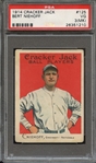 1914 CRACKER JACK 125 BERT NIEHOFF PSA VG 3 (MK)