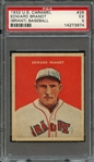 1932 U.S. CARAMEL 28 EDWARD BRANDT (BRANT)-BASEBALL PSA EX 5