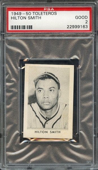 1949-50 TOLETEROS HILTON SMITH PSA GOOD 2